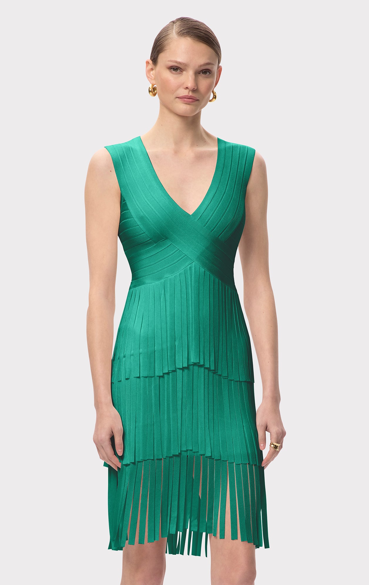 THE GRACIE MIDI DRESS HERV LGER THE GRACIE MIDI DRESS HERV LGER