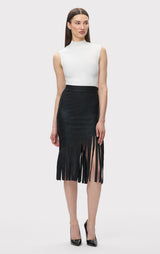 THE METALLIC NICOLE SKIRT