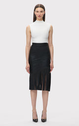 THE METALLIC NICOLE SKIRT