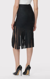 THE METALLIC NICOLE SKIRT
