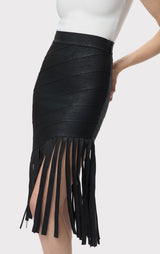 THE METALLIC NICOLE SKIRT