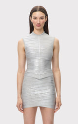 THE METALLIC BRIANNA TOP