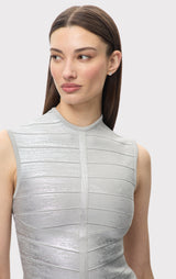 THE METALLIC BRIANNA TOP