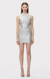 THE METALLIC JENNA SKIRT