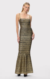 THE METALLIC LORA GOWN