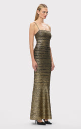 THE METALLIC LORA GOWN