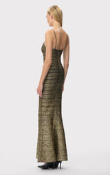 THE METALLIC LORA GOWN