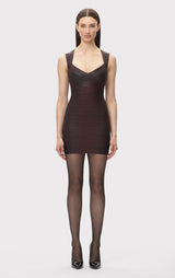 THE METALLIC JAMIE DRESS