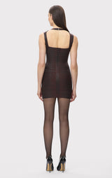 THE METALLIC JAMIE DRESS