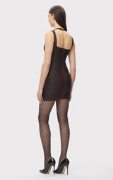 THE METALLIC JAMIE DRESS