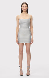 THE METALLIC DANCE FLOOR DRESS