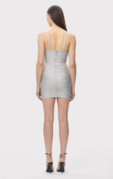THE METALLIC DANCE FLOOR DRESS
