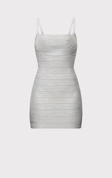 THE METALLIC DANCE FLOOR DRESS