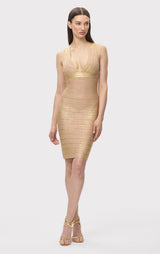 THE METALLIC BACKSTAGE DRESS