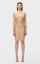 THE METALLIC BACKSTAGE DRESS