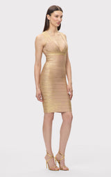 THE METALLIC BACKSTAGE DRESS