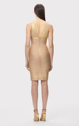 THE METALLIC BACKSTAGE DRESS