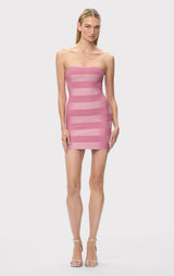 THE METALLIC KIM DRESS