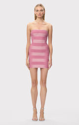 THE METALLIC KIM DRESS