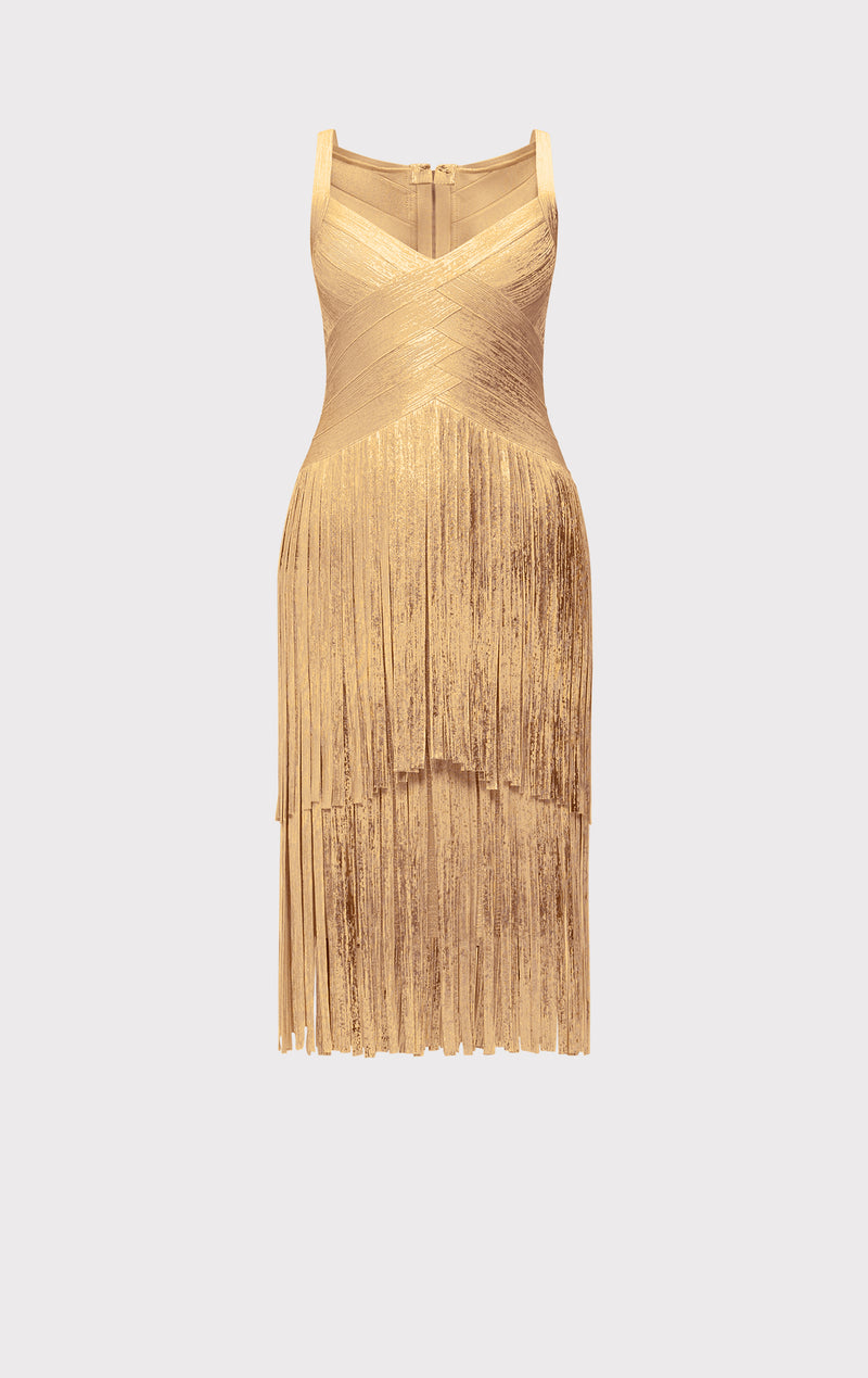 THE METALLIC MISCHA DRESS HERV LGER THE METALLIC MISCHA DRESS HERV LGER