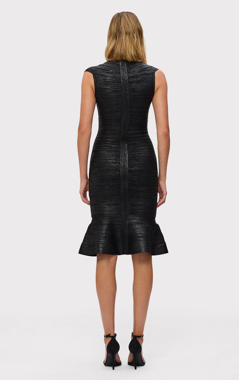 THE METALLIC SOPHIE DRESS HERV LGER THE METALLIC SOPHIE DRESS HERV LGER