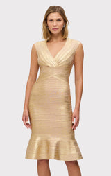 THE METALLIC SOPHIE DRESS