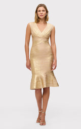 THE METALLIC SOPHIE DRESS