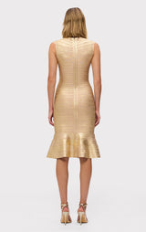 THE METALLIC SOPHIE DRESS