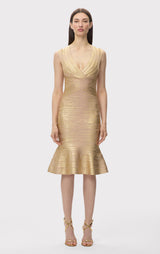 THE METALLIC SOPHIE DRESS