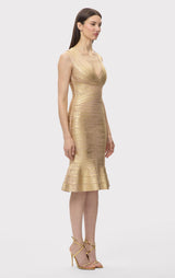 THE METALLIC SOPHIE DRESS