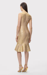 THE METALLIC SOPHIE DRESS