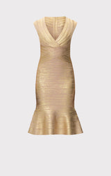 THE METALLIC SOPHIE DRESS