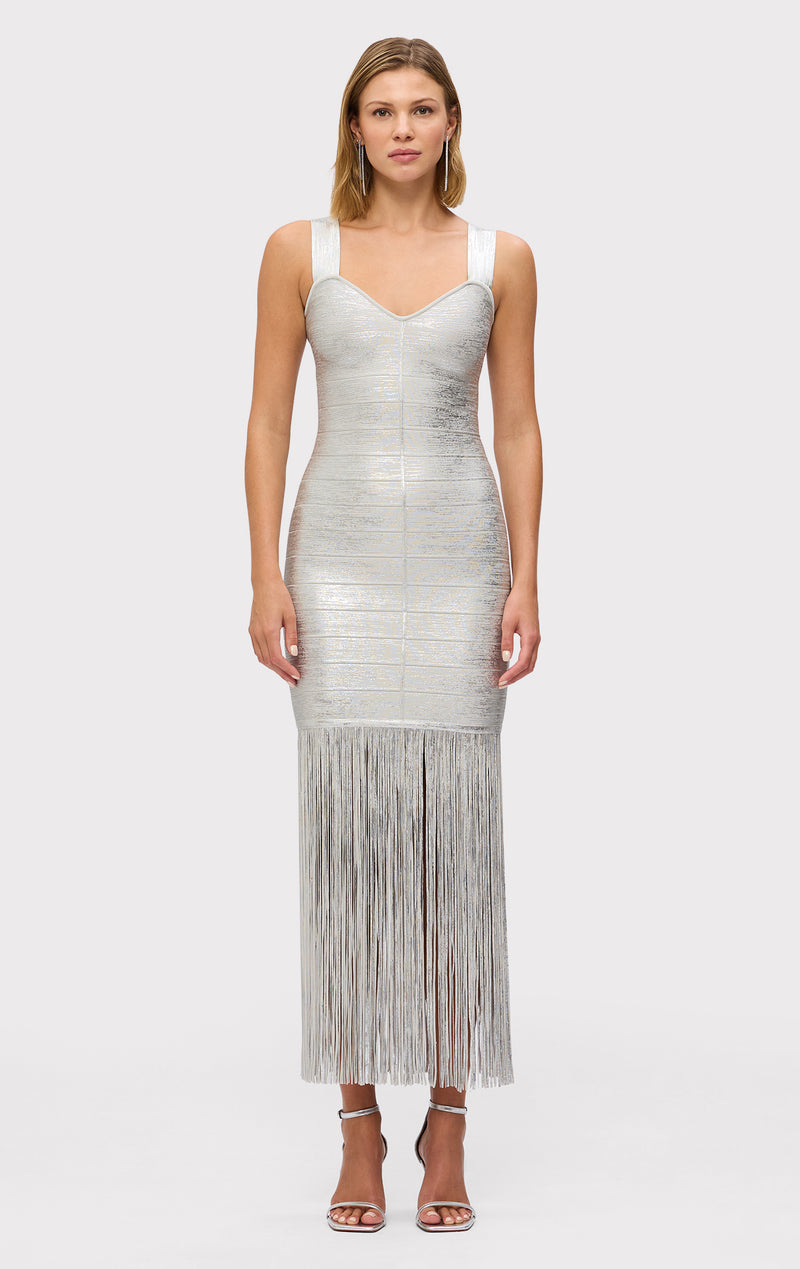 THE METALLIC ALBA GOWN HERV LGER THE METALLIC ALBA GOWN HERV LGER