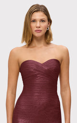 THE METALLIC SARA GOWN