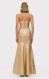 THE METALLIC SARA GOWN