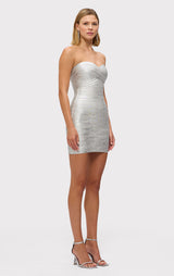 THE METALLIC ISLA DRESS