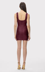THE METALLIC GABRIELLA DRESS