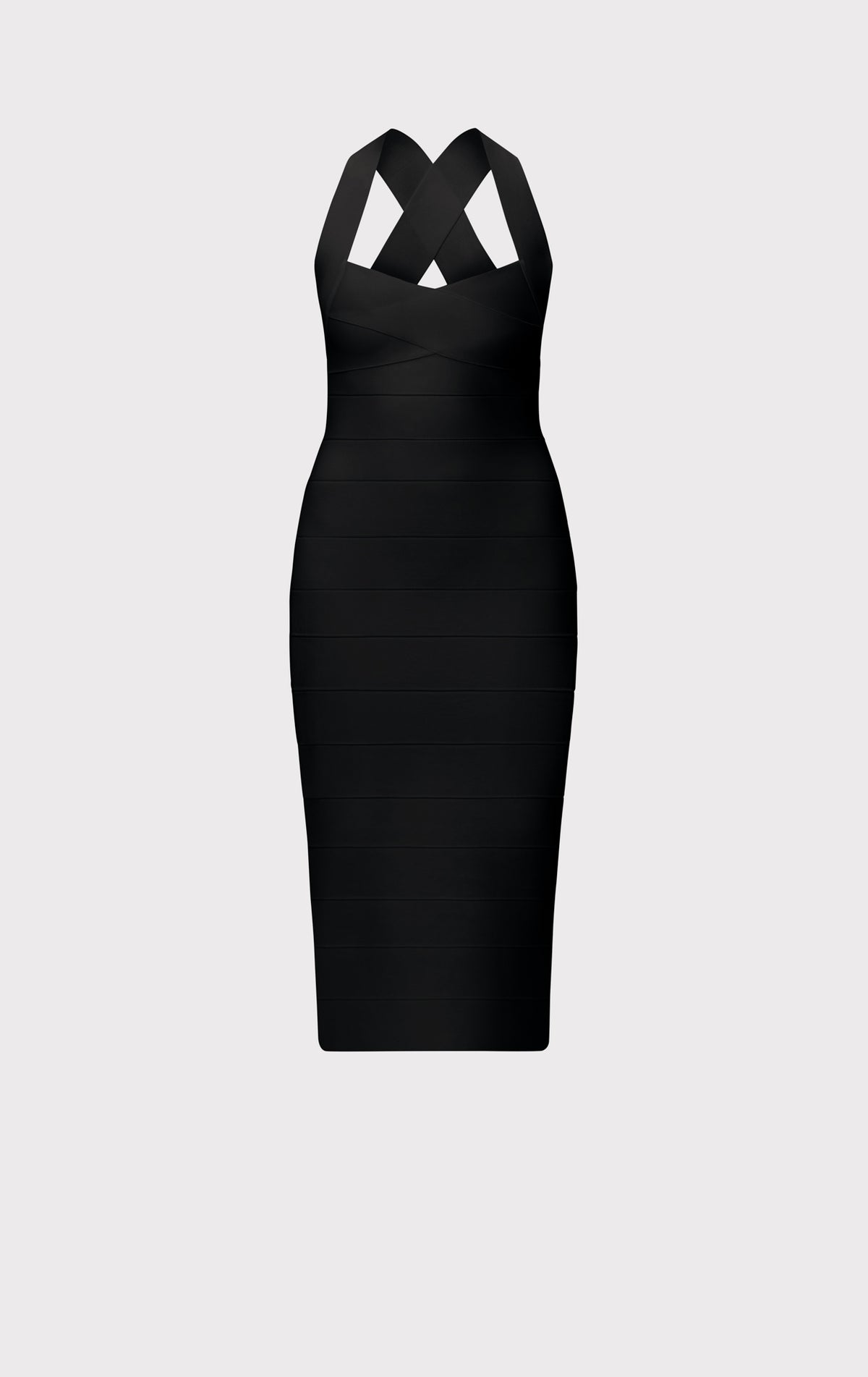 Hervé Léger The Sandra DRESS, Black, XXS