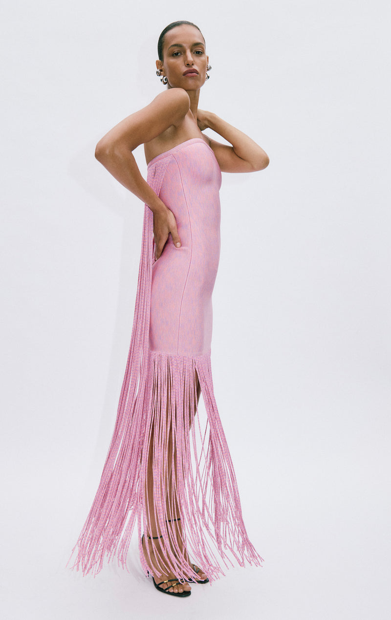 THE SPACE DYE BRIAR GOWN – HERVÉ LÉGER