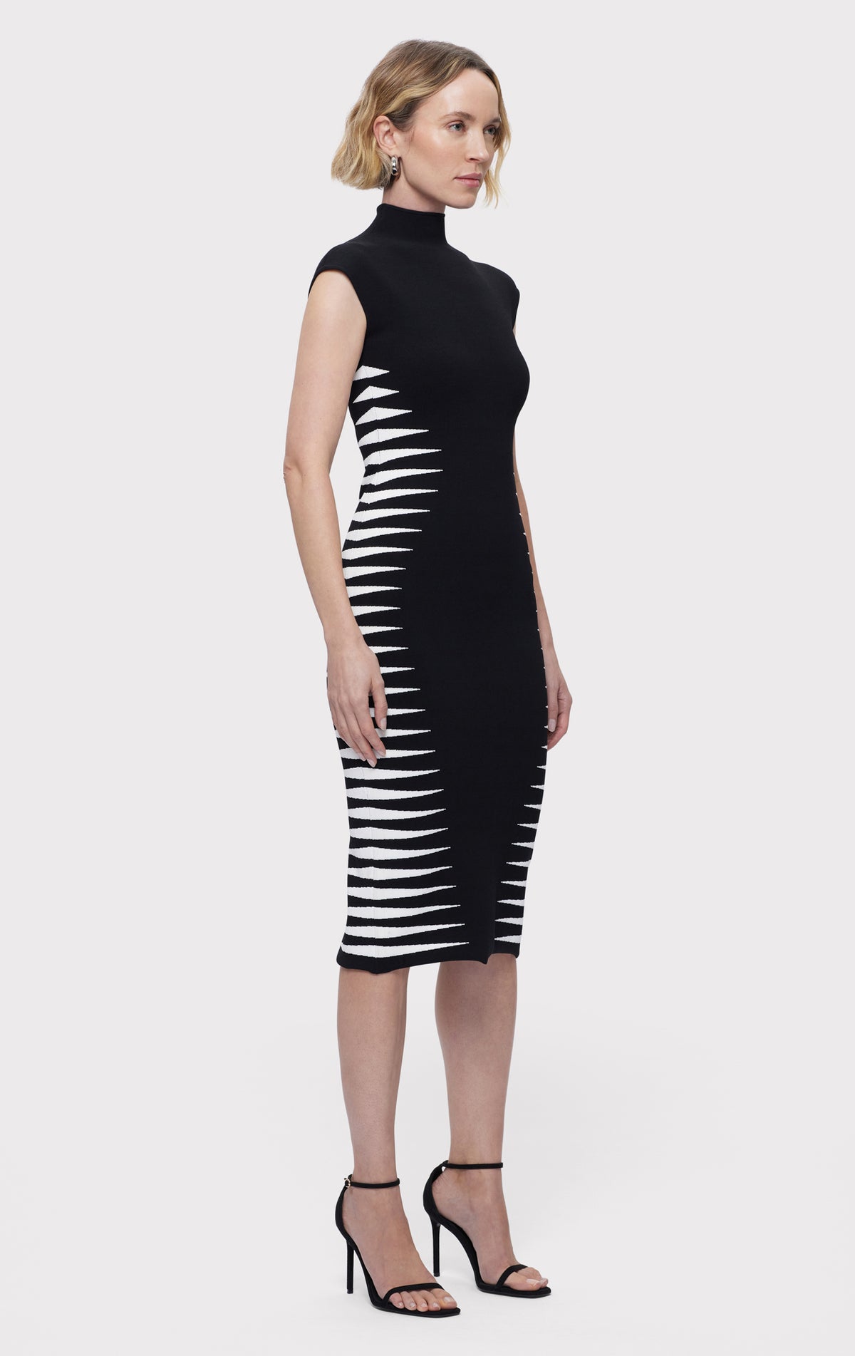 colorblock-tiered-sleeveless-