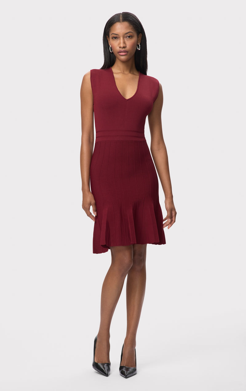 red azaelea dress Catherine Dress Red Azalea Organza