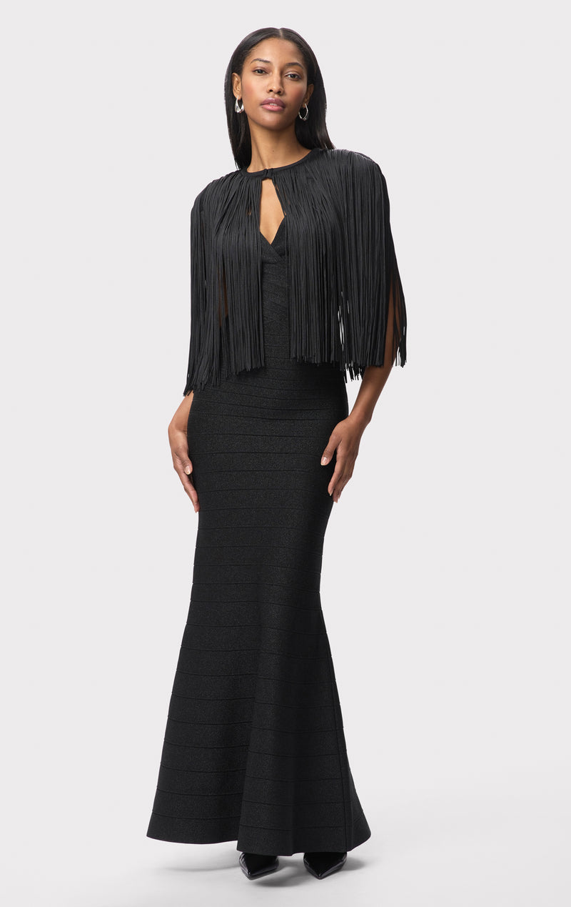ICON FRINGE CAPE