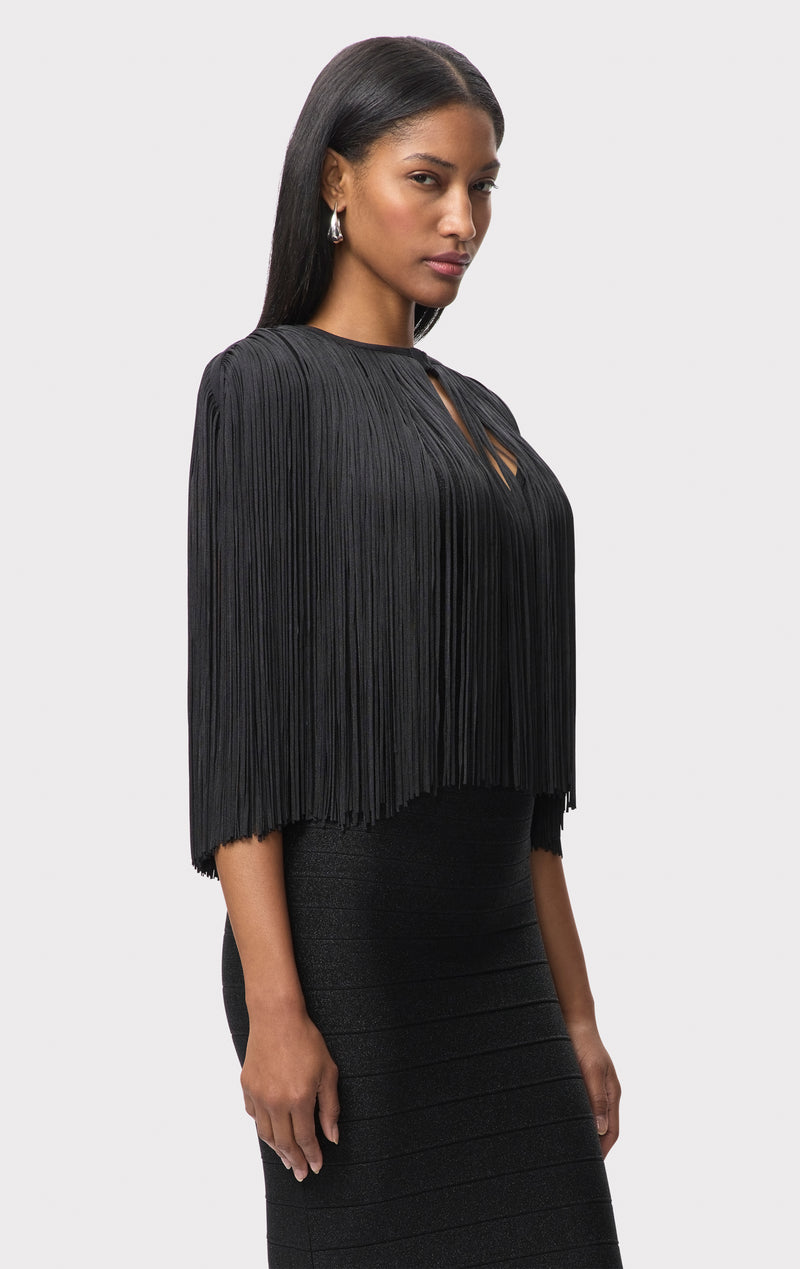 ICON FRINGE CAPE