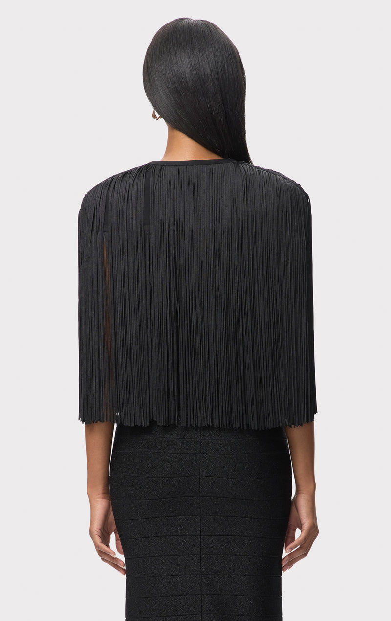 ICON FRINGE CAPE