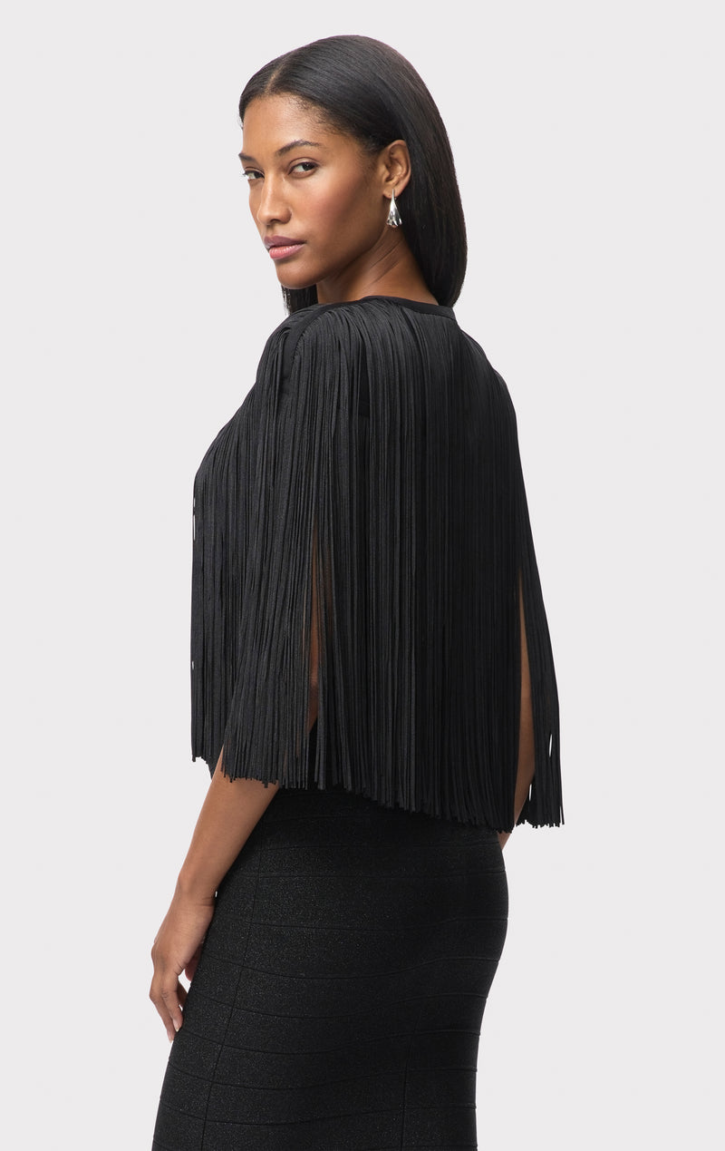 ICON FRINGE CAPE