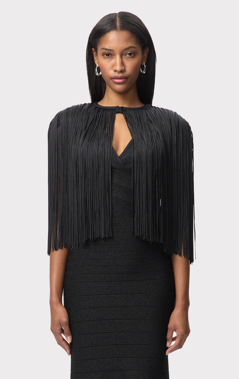 ICON FRINGE CAPE