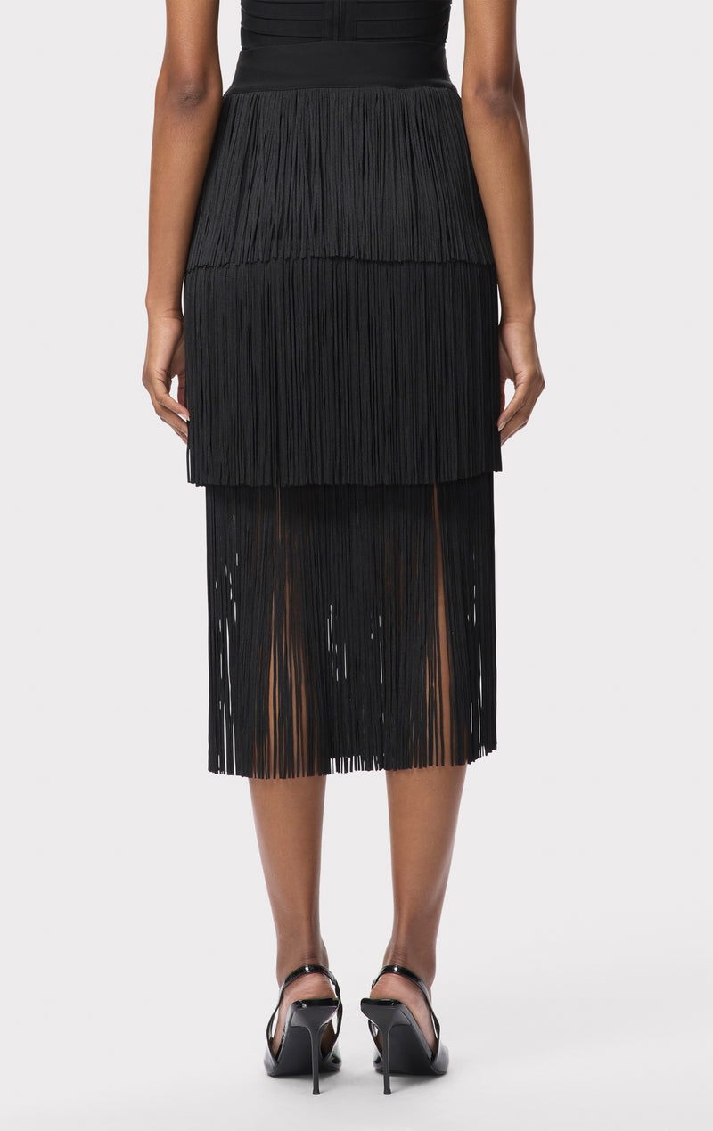 FRINGE SKIRT
