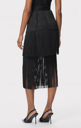 FRINGE SKIRT