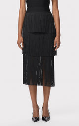 FRINGE SKIRT