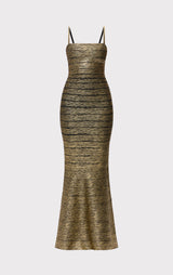 THE METALLIC LORA GOWN